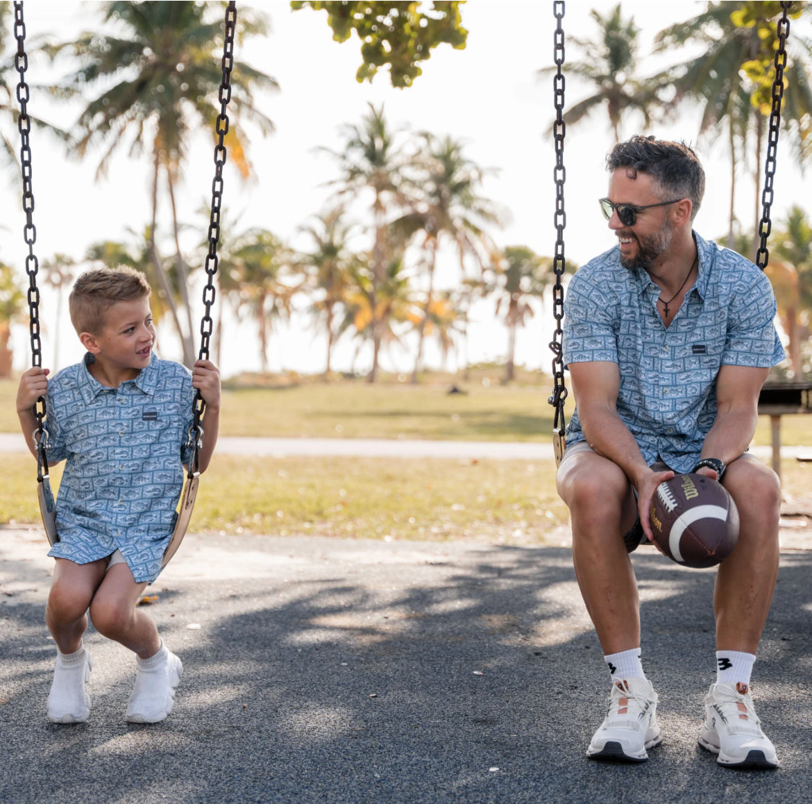 Youth Performance Button Up Shirt