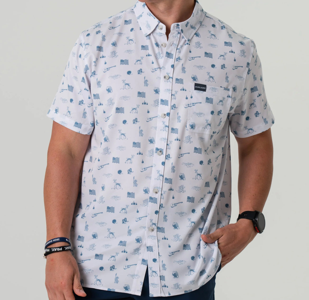 Burlebo Performance Button up