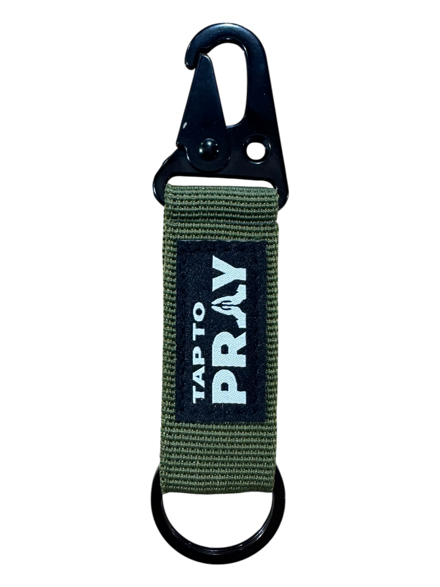 Tap To Pray™ - Tactical Carabiner Keychain