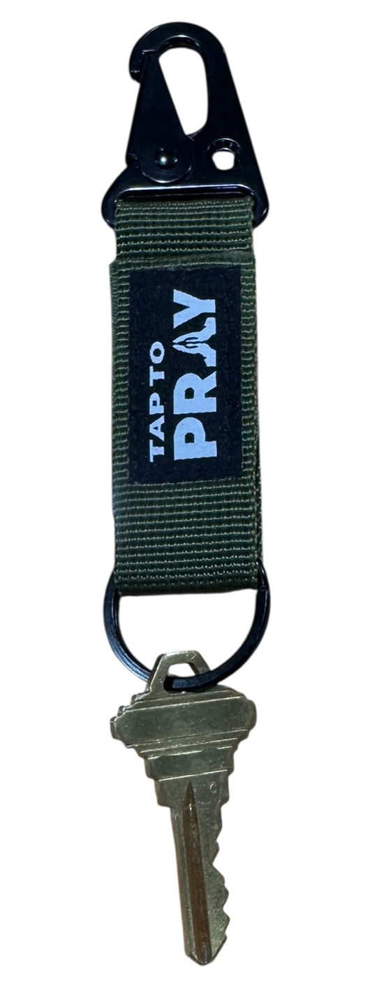 Tap To Pray™ - Tactical Carabiner Keychain