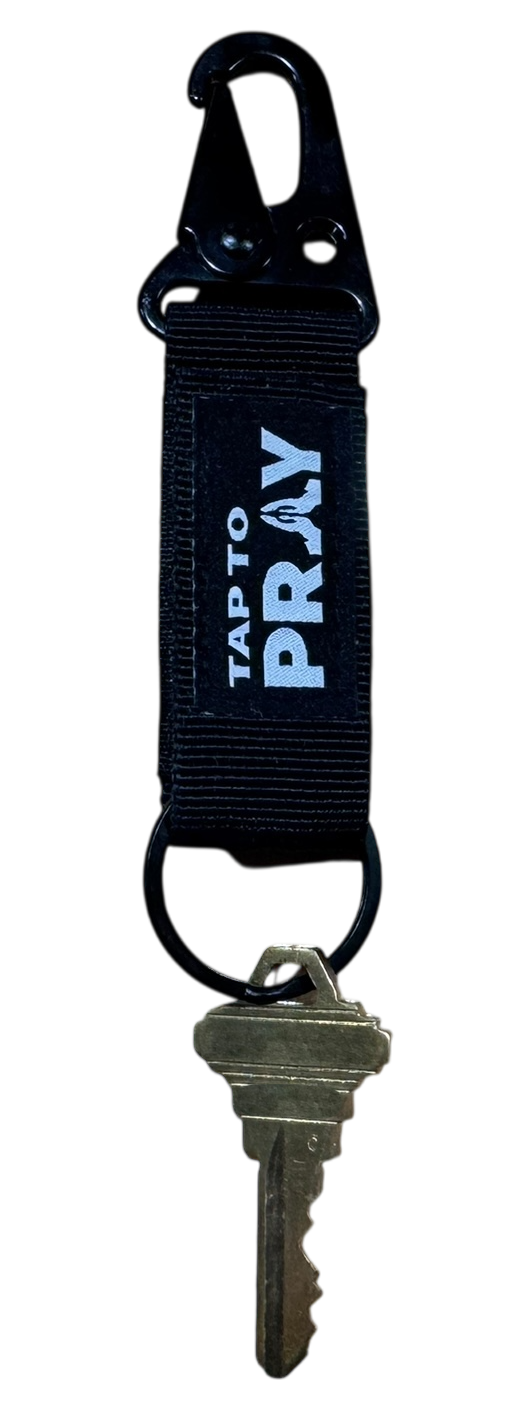 Tap To Pray™ - Tactical Carabiner Keychain