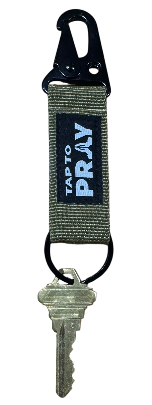Tap To Pray™ - Tactical Carabiner Keychain