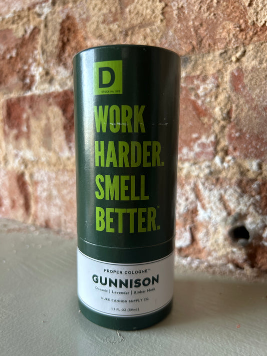 Duke Cannon Cologne Gunnison / Bourbon / Oakmoss