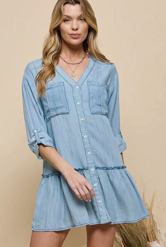Cezele Denim Dress