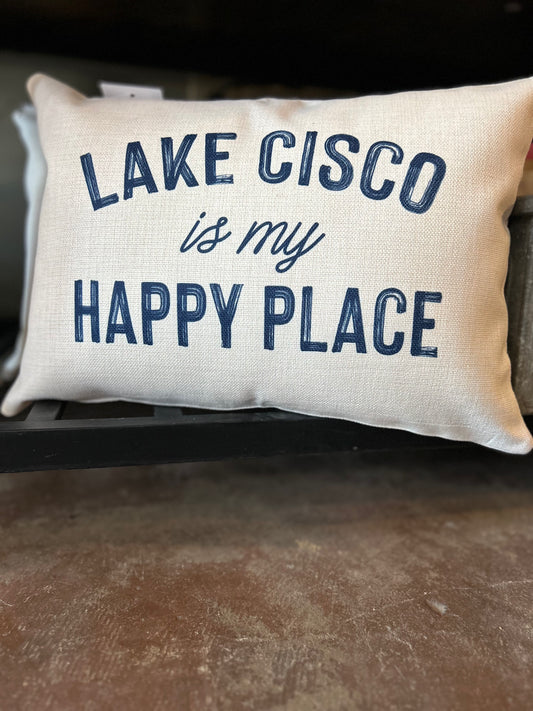 Lake Cisco Pillows