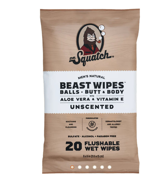 Dr Squatch Wipes