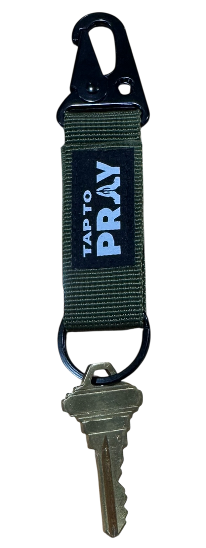 Tap To Pray™ - Tactical Carabiner Keychain
