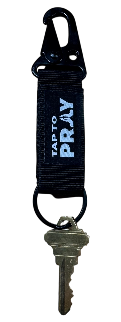 Tap To Pray™ - Tactical Carabiner Keychain