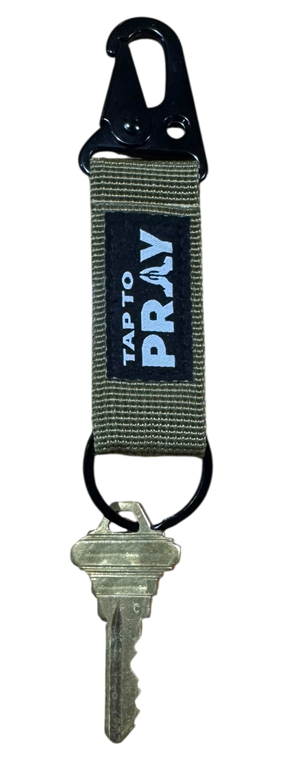 Tap To Pray™ - Tactical Carabiner Keychain